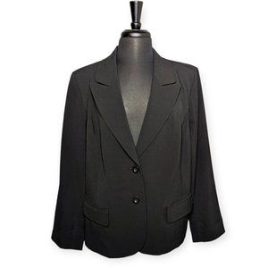 Studio 1940 Black Button Front Blazer NWT Size 18W
